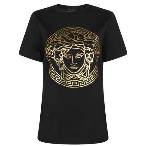 versace women's t shirts free shipping|versace t shirt medusa.